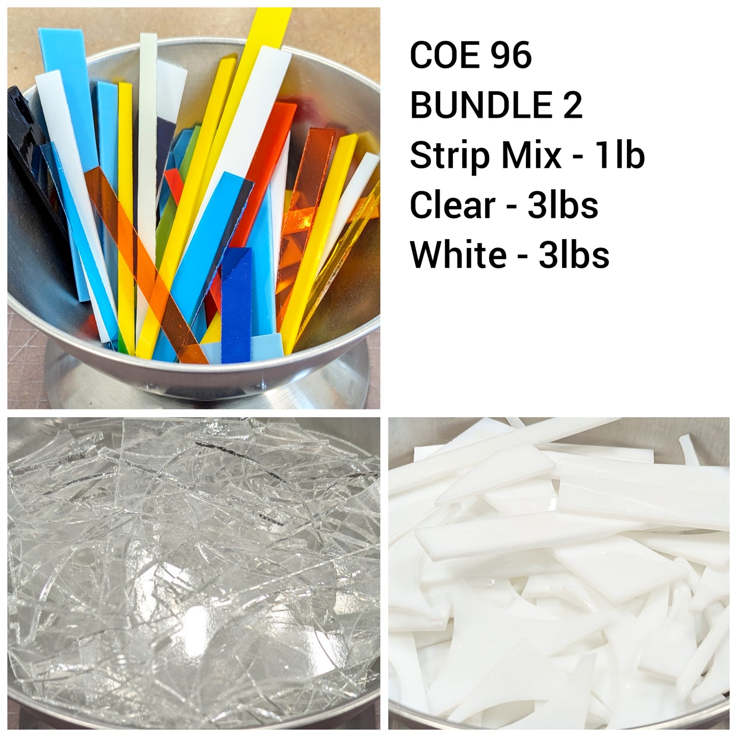 COE 96 Scrap Glass Bundle 2