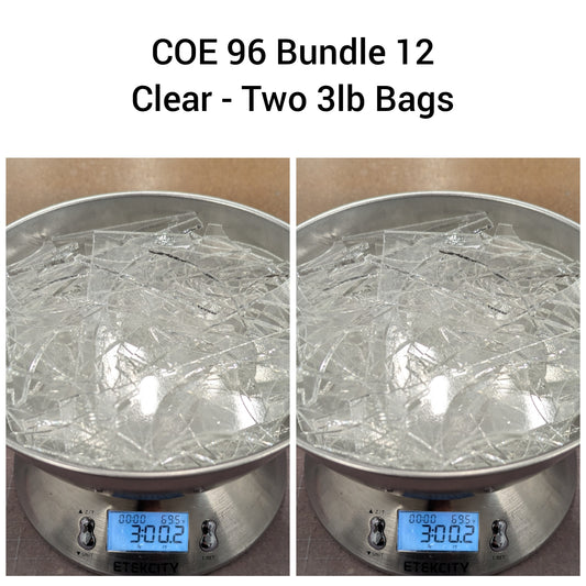 COE 96 Scrap Glass Bundle 12